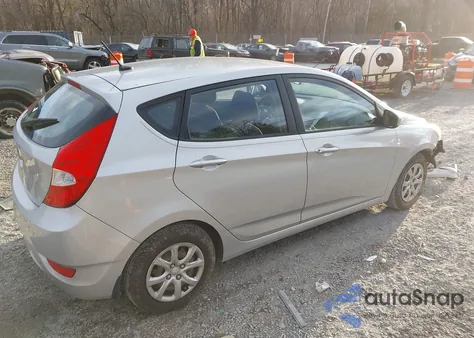 2014 Hyundai Accent Gs from USA, damaged, VIN KMHCT5AE3EU180078